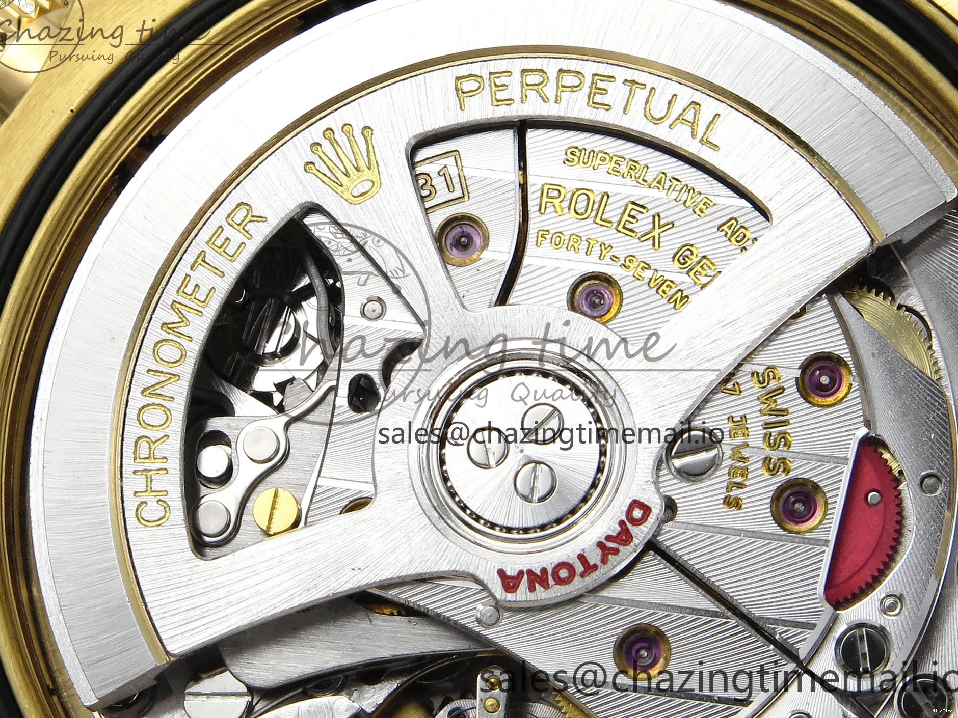 MiroTime 0305 TimelessDesign Daytona 126508 APSF 1:1 Best Edition Black Dial on YG Braclet SH 742